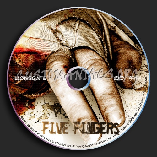 Five Fingers dvd label