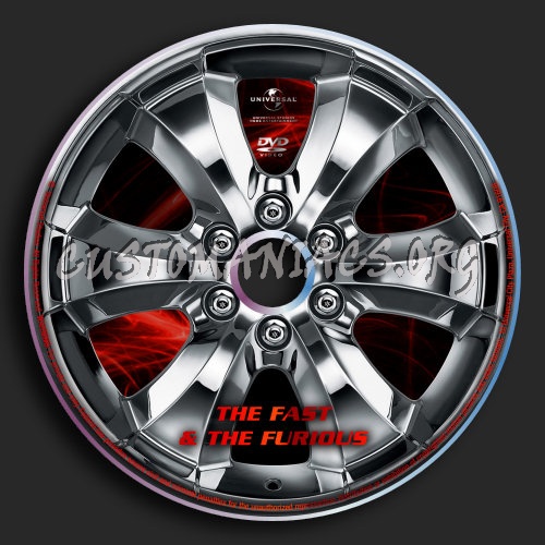The Fast & The Furious dvd label