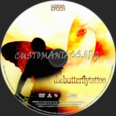The Butterfly Tattoo dvd label