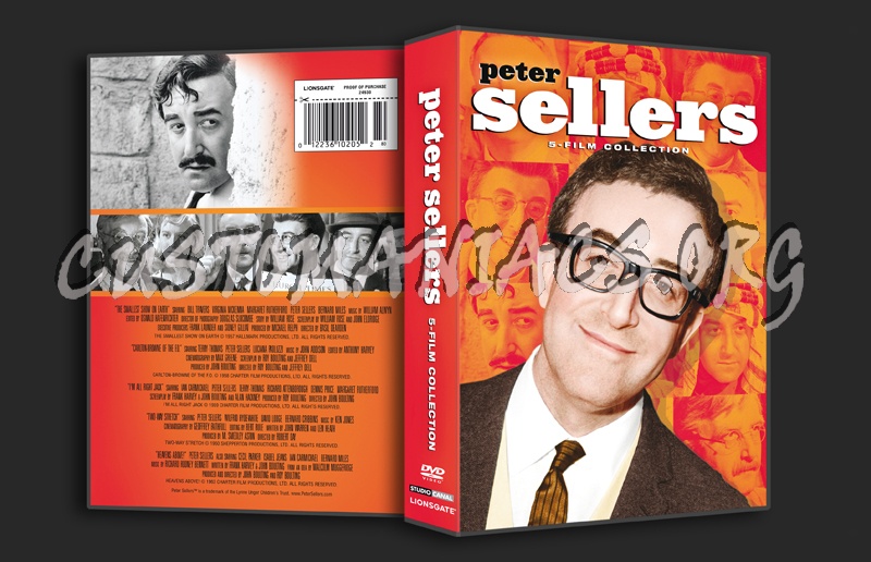 Peter Sellers 5-Film Collection dvd cover