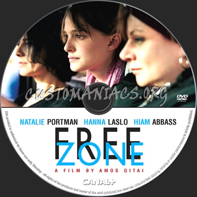 Free Zone dvd label