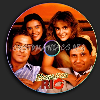 Blame It On Rio dvd label