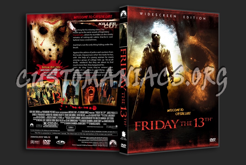 Friday the 13th dvd cover