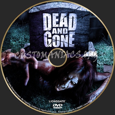 Dead And Gone dvd label