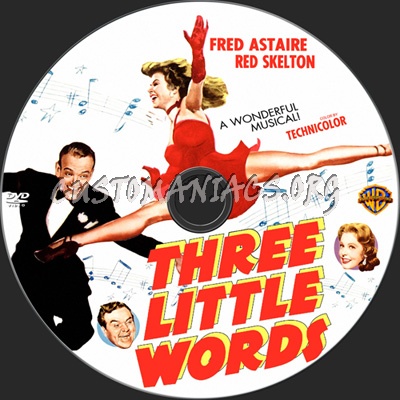 Three Little Words dvd label