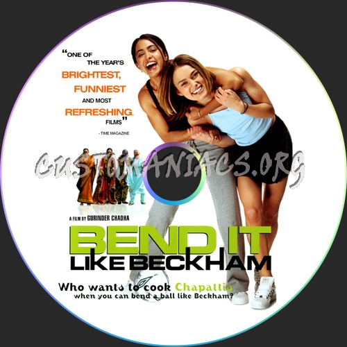 Bend It Like Beckham dvd label