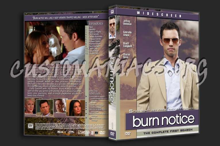 Burn Notice dvd cover