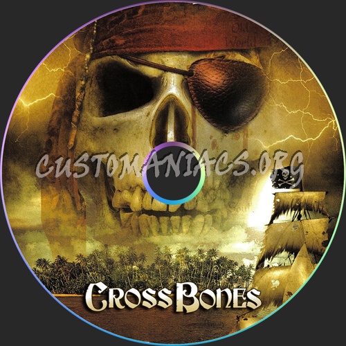 Cross Bones dvd label