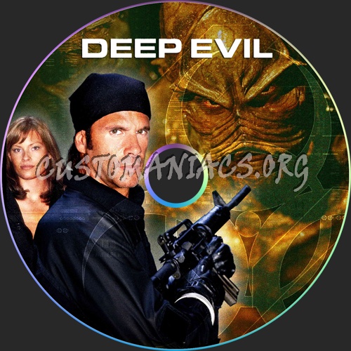 Deep Evil dvd label