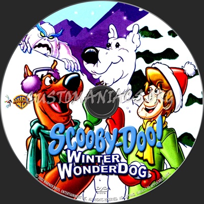 Scooby-Doo Winter Wonderdog dvd label