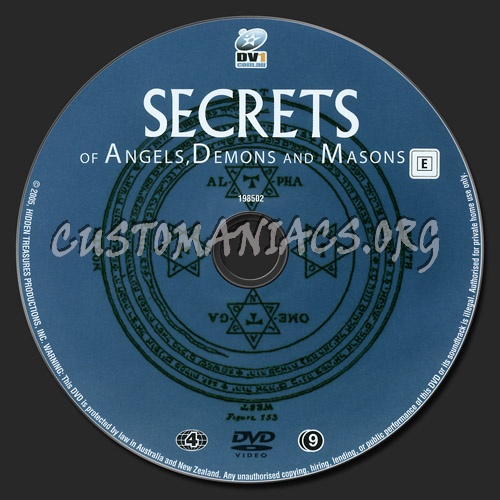 Secrets of Angels, Demons and Masons dvd label