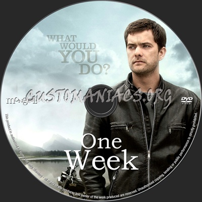 One Week dvd label