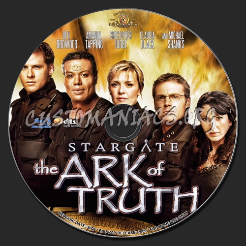Stargate - The Ark of Truth blu-ray label
