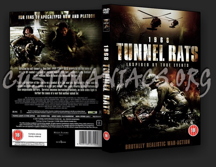 Tunnel Rats (1968) dvd cover