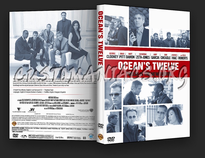 Ocean's Twelve dvd cover