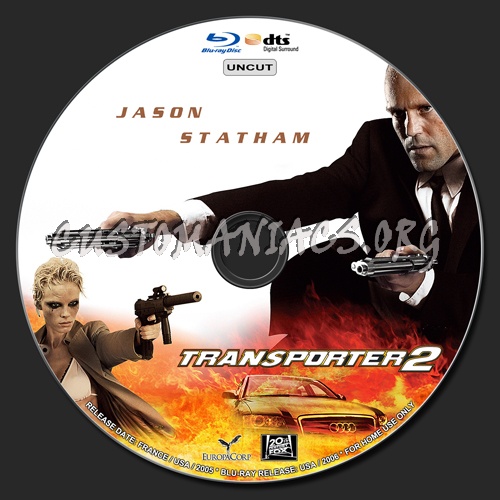 Transporter 2 Blu Ray Label Dvd Covers And Labels By Customaniacs Id