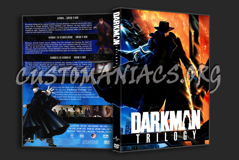 Darkman Trilogy dvd cover