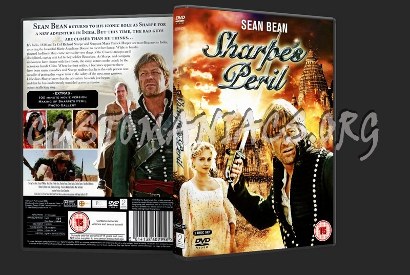 Sharpe's Peril: 2 Disc Edition dvd cover