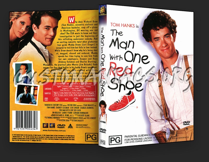 The Man With One Red Shoe dvd cover