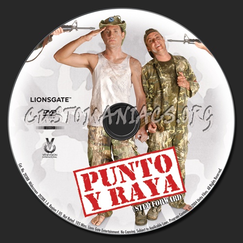 Punto Y Raya aka Step Forward dvd label
