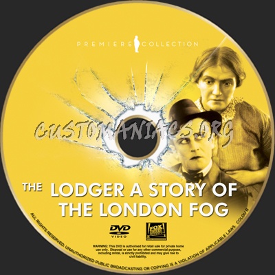 The Lodger dvd label