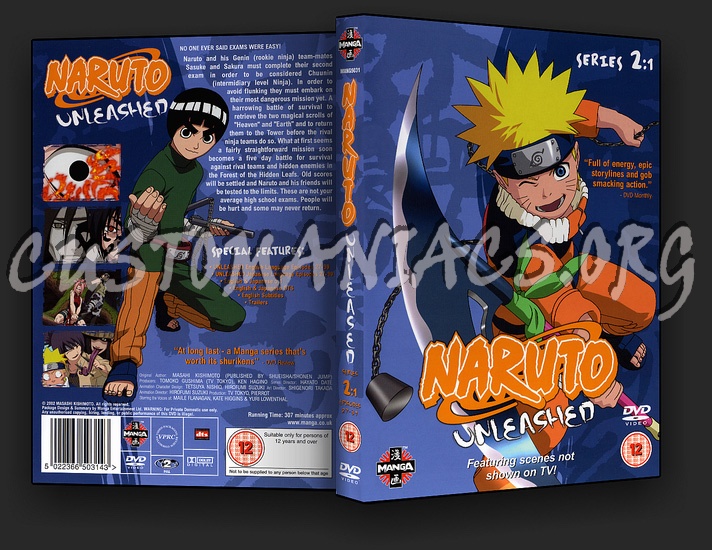 Naruto Unleashed Series 2:1 dvd cover