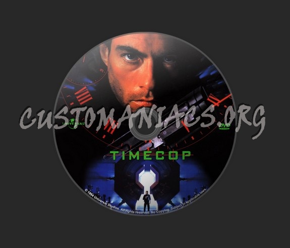 Timecop dvd label