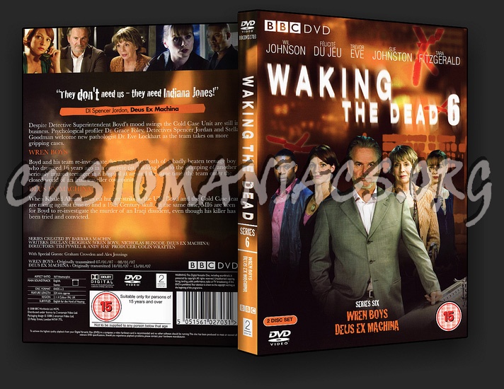 Waking the Dead Series 6 dvd cover