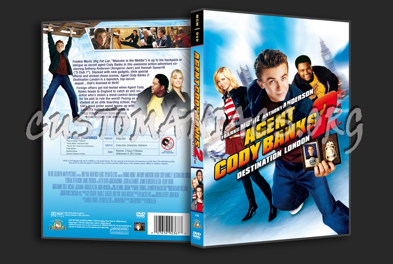 Agent Cody Banks 2 dvd cover
