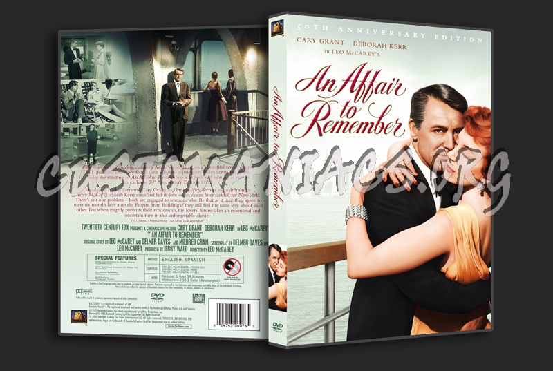 An Affair To Remember dvd cover