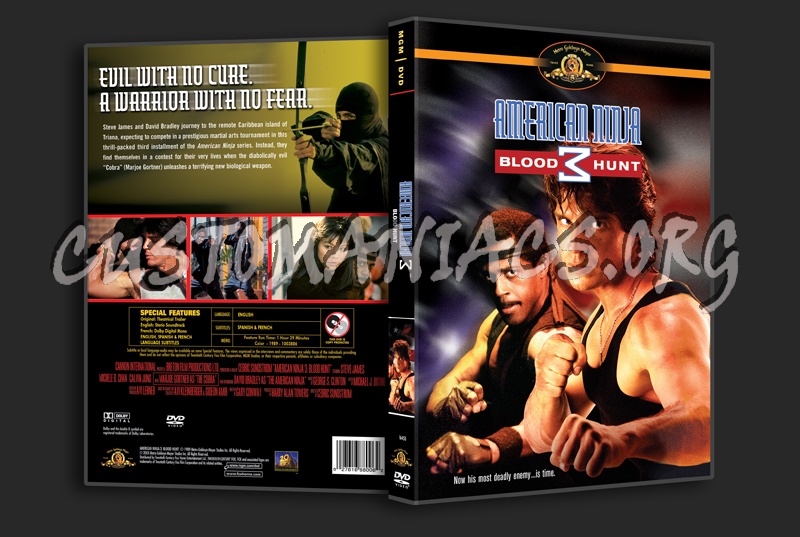 American Ninja 3 dvd cover