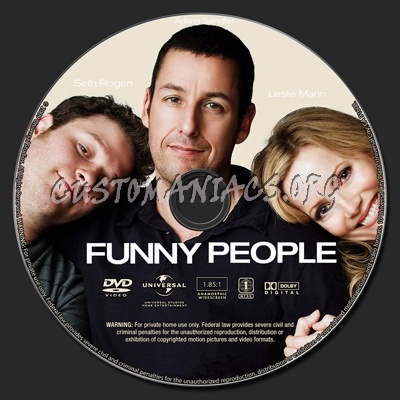 Funny People dvd label