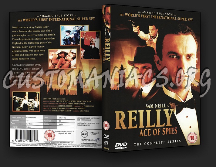 Reilly Ace of Spies dvd cover
