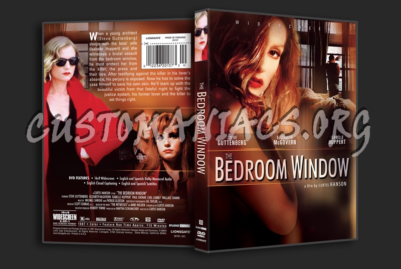 The Bedroom Window dvd cover