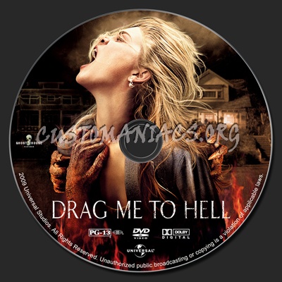 Drag Me to Hell dvd label