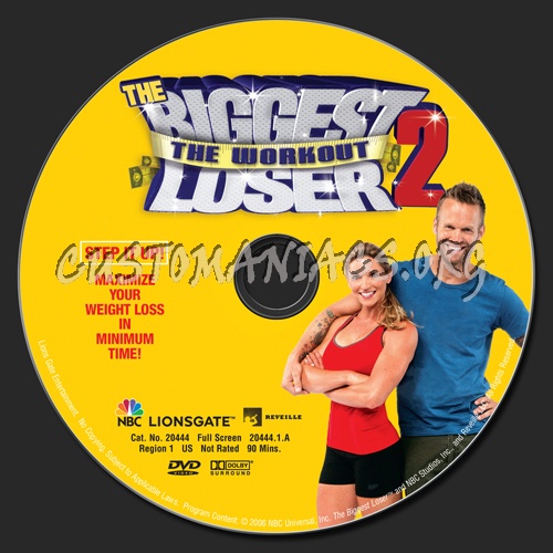 The Biggest Loser 2 dvd label
