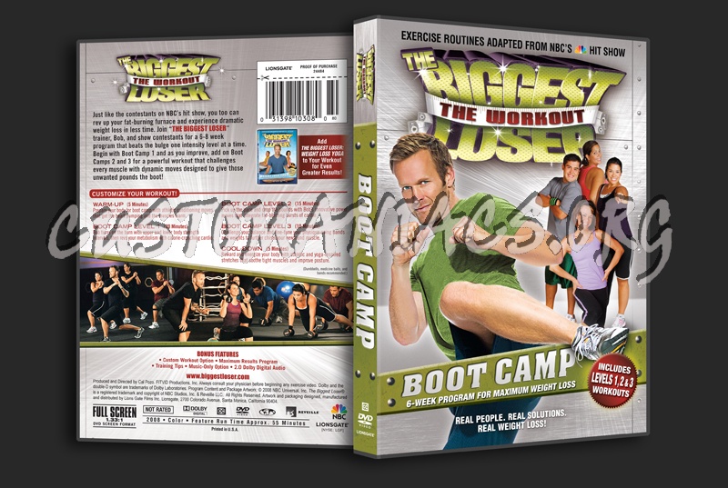 The Biggest Loser Boot Camp dvd cover