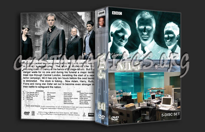 MI-5: Volumes 1-7 dvd cover