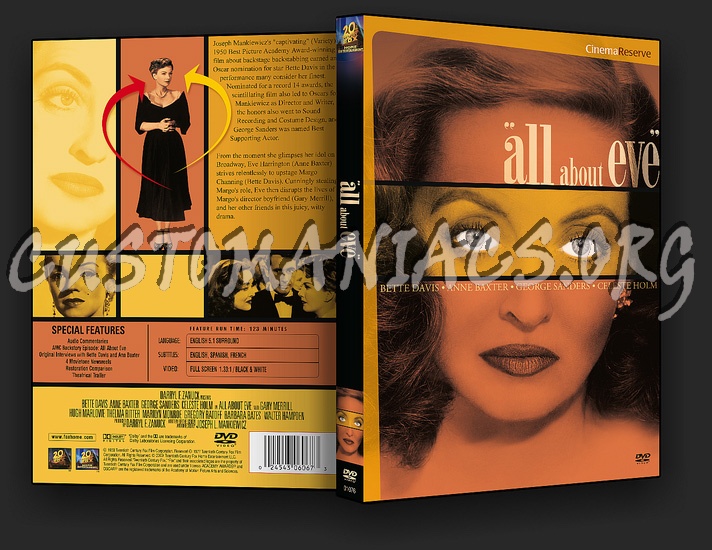 All About Eve dvd cover