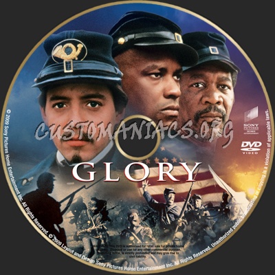 Glory dvd label