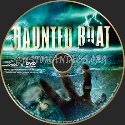 Haunted Boat dvd label