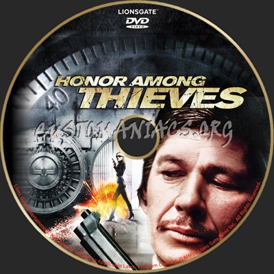 Honour Among Thieves dvd label