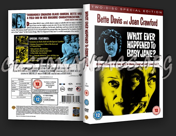 What Ever Happened to Baby Jane? dvd cover