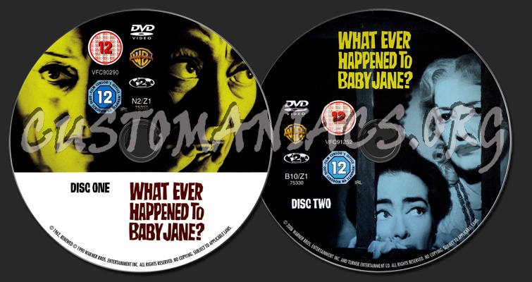 What Ever Happened to Baby Jane? dvd label