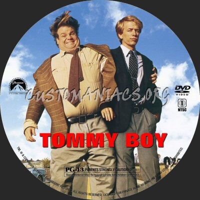 Tommy Boy dvd label