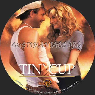 Tin Cup dvd label