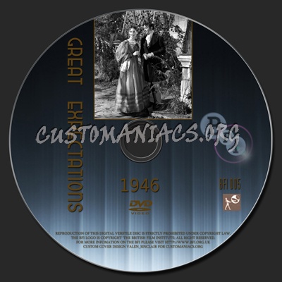 Great Expectations - The BFI Collection dvd label
