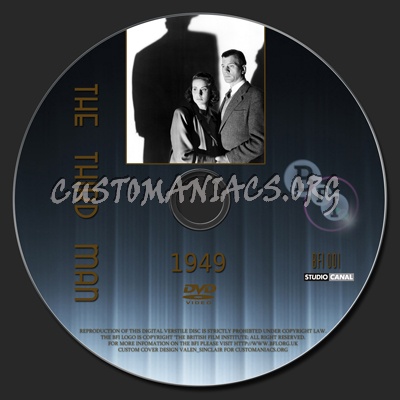 The Third Man - The BFI Collection dvd label