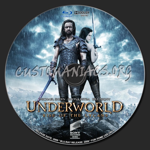 Underworld - Rise of the Lycans blu-ray label