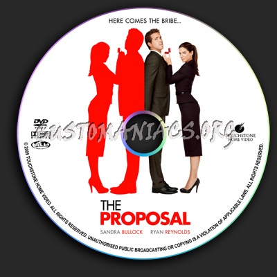 The Proposal dvd label